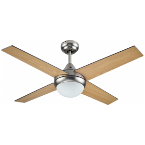 BASTILIPO VENTILADOR MOJACAR NIQUEL LED TECHO