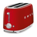 SMEG TOSTADOR TSF02RDEU estilo rojo, tostador elegante y potente de 1500W