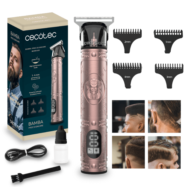 CECOTEC PERFIL.PELO PRECISION CARE WARRIOR 04445 - Cortapelos profesional en diseño moderno