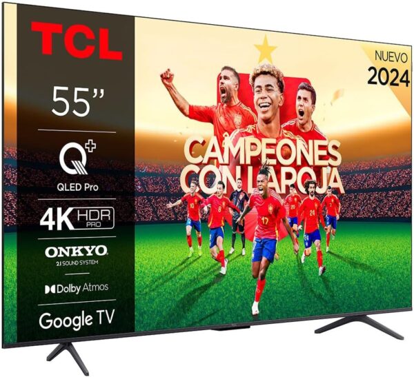 TCL QLED 55C655 4k hdr pro game master google tv