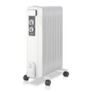 HAEGER RADIADOR ACEITE OH-009.008A - Radiador de aceite blanco de 2000W