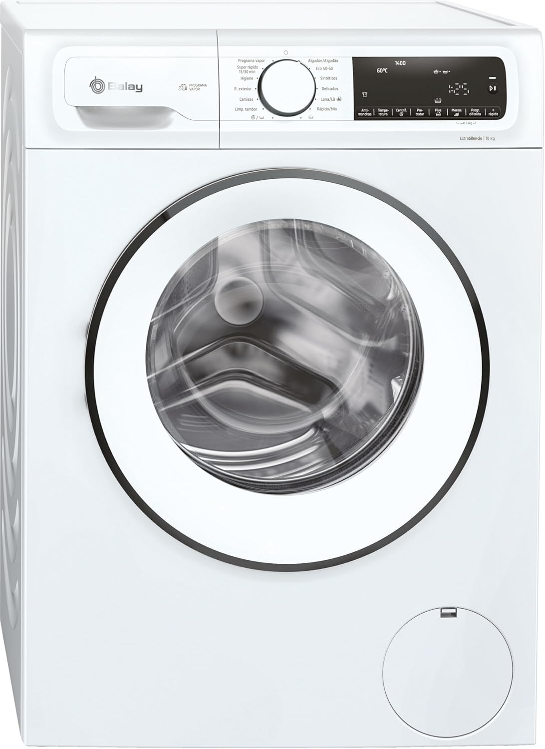 BALAY LAVADORA 3TS3106B blanca 10kg y 1400rpm vista frontal