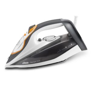 UFESA PLANCHA V. TITANIUM 3100 - Plancha de vapor cerámica con diseño moderno