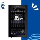 HTW BIRRATECA HTWNV120BC negro refrigerador para bebidas, capacidad de 128 litros