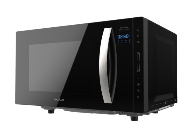 CECOTEC MICROONDAS GRAND HEAT 2300 negro, diseño moderno y funcional
