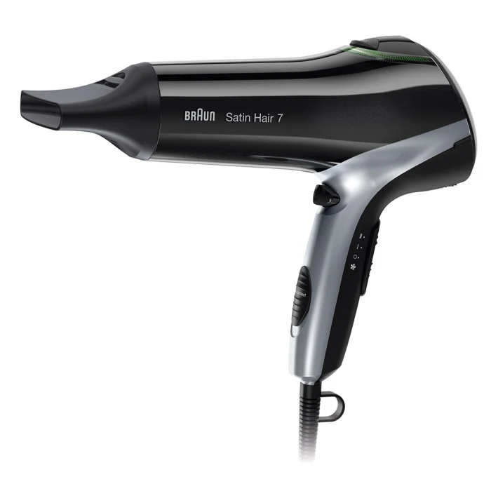 BRAUN SECADOR BRHD710E: secador de cabello potente de 2200W
