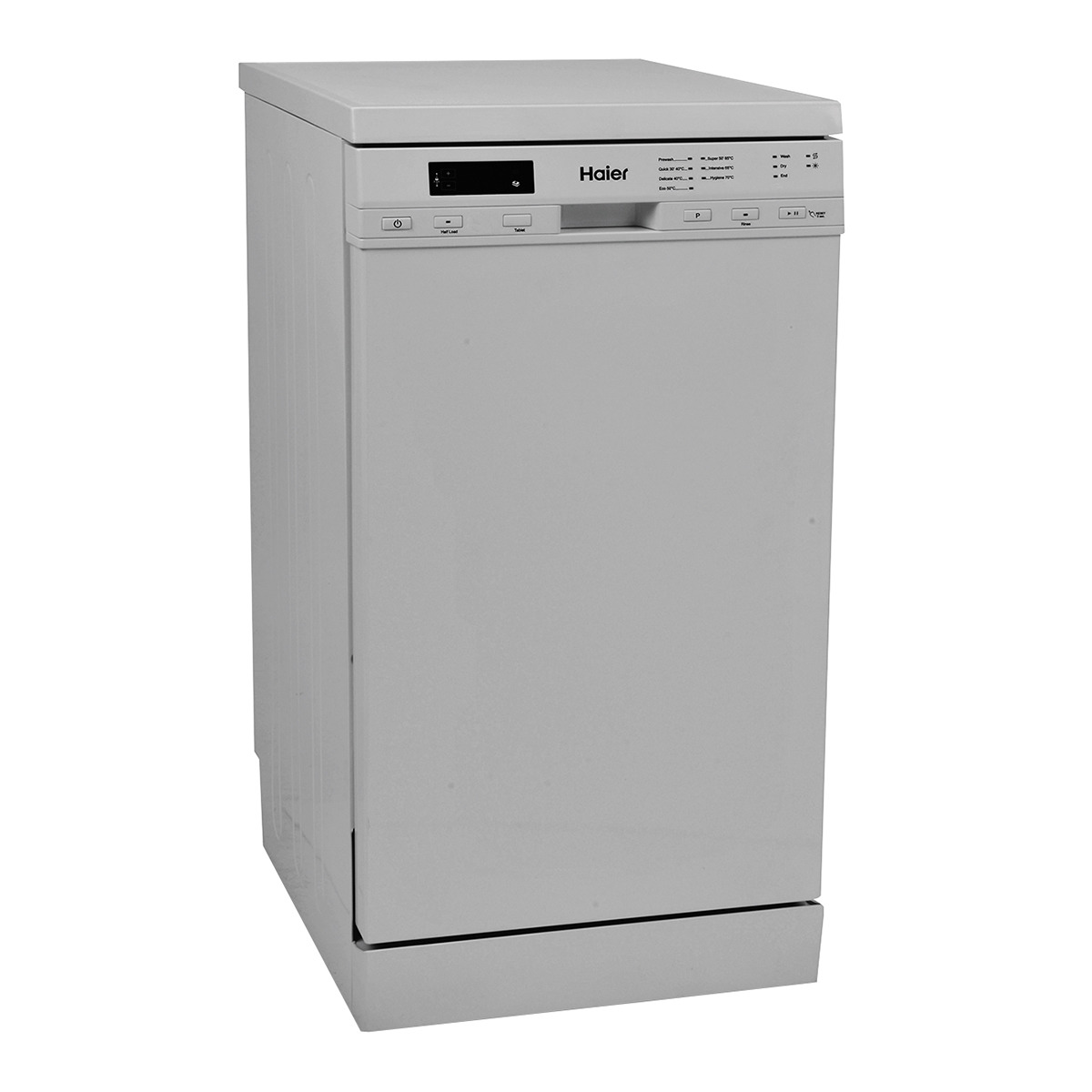 HAIER LAVAVA DW10-T1447QX INOX 45CM - Lavavajillas de acero inoxidable con diseño compacto