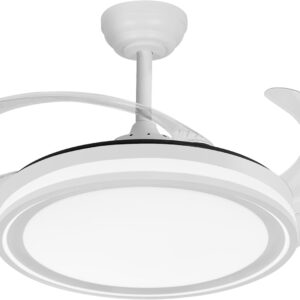 ED VENTILADOR TECHO RETRACTIL GALA blanco 107cm