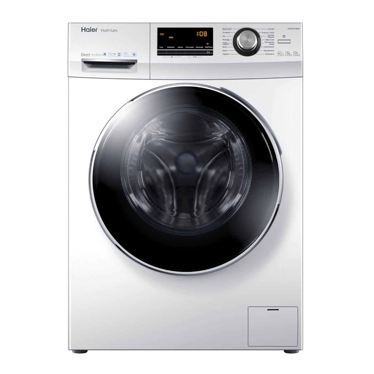 HAIER LAVADORA HW80-B12636 8K 1200RPM A+++DIREC.D