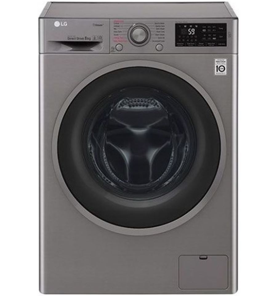 LG LAVADORA F4J6TY8S 8KG A+++ -30% INOX 1400RPM