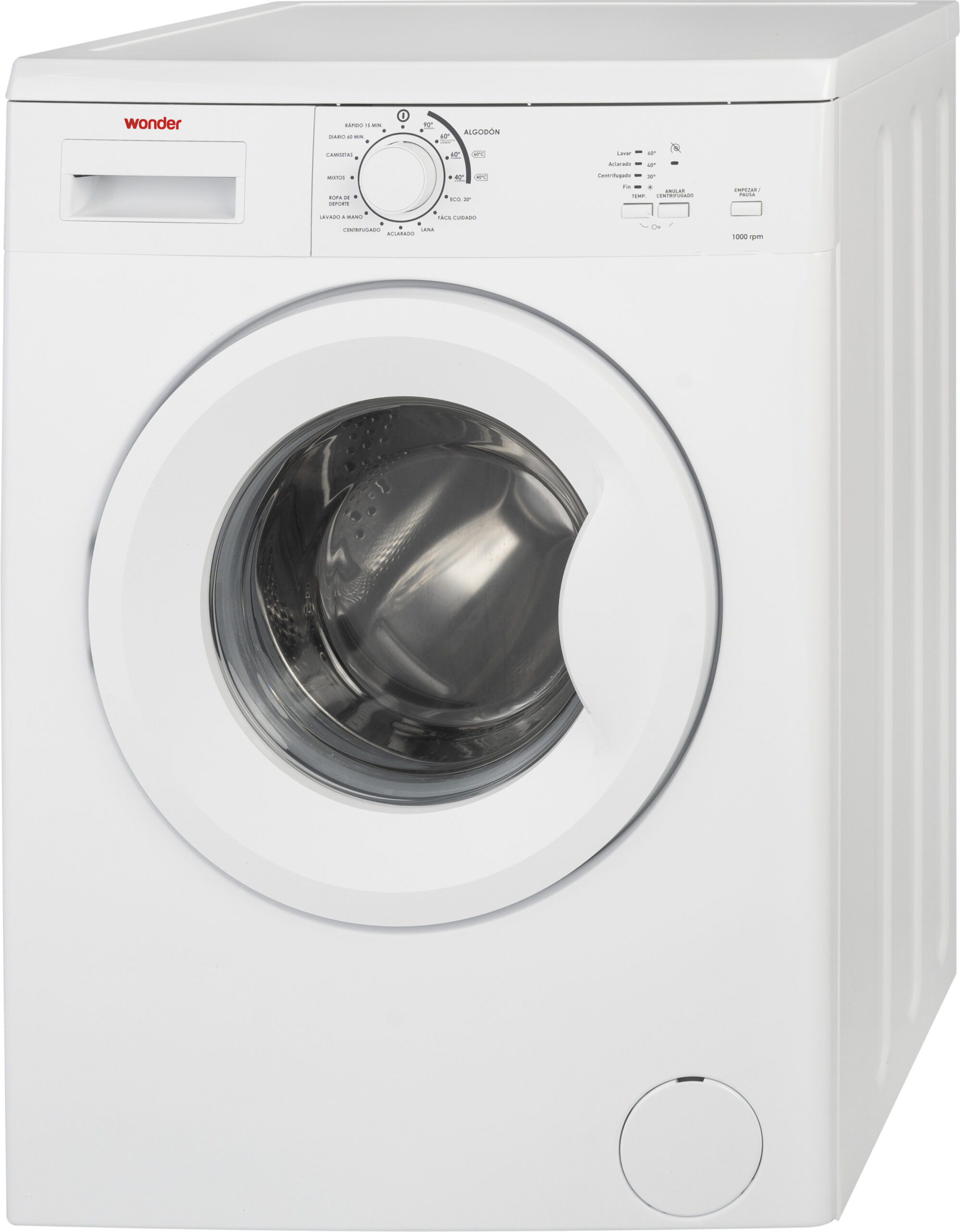 WONDER LAVADORA WDL015102 C/F 5kg 1000rpm A++/D