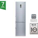 LG FRIGO GBB530NSQPB NO FROST 2X60 INOX A++