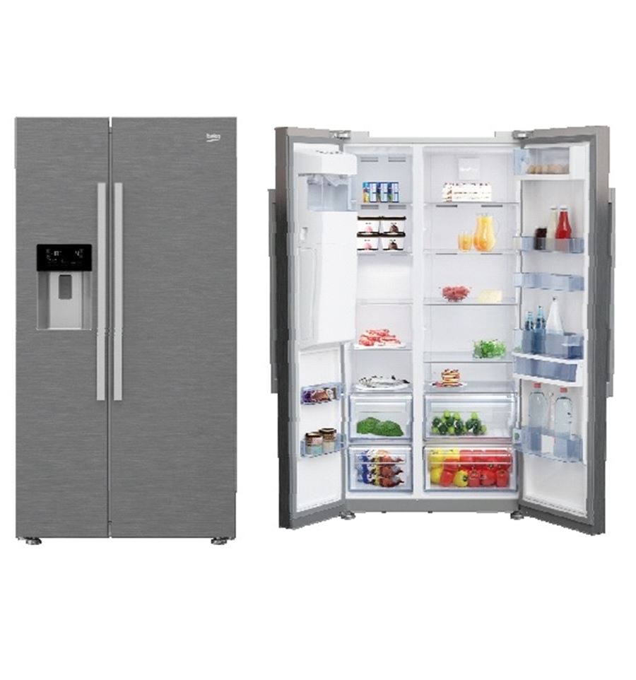 BEKO FRIG.SIDE BY SIDE GN 163121X 179X91X72 N/F S