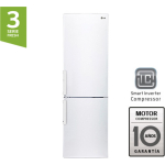 LG. FRIGO COMBI GBB539SWHWB 190cm NoFrost Bco A+