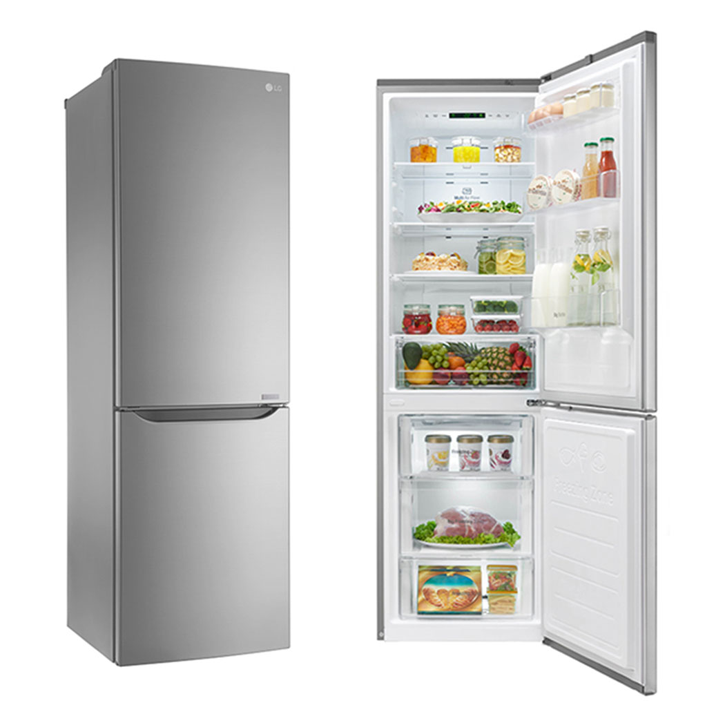 LG FRIGO GBB59PZJZS 190X60 INOX A++ 10/GARANT
