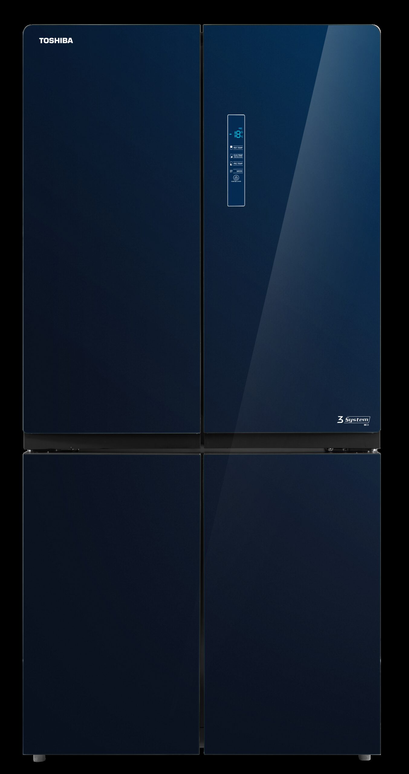 TOSHIBA FRIGO GRRF646WEPGS24 4PTAS AZUL 935*905*77