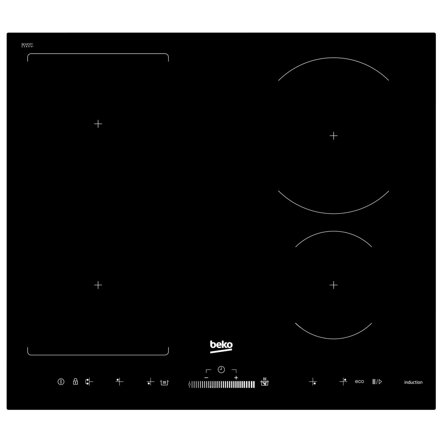 BEKO ENCIMERA HII64500 FHT 4F FLEXINDUCCION