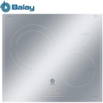 BALAY ENCIMERA VITRO 3EB965MU 3INDUCCI GRIS METAL.