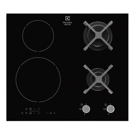 ELECTROLUX ENCIMERA EGD6576NOK MIXTA INDUC/GAS