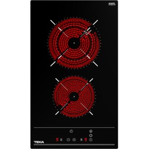 TEKA ENCIMERA VITRO TZC32320TTC BK 2F BISEL 30CM
