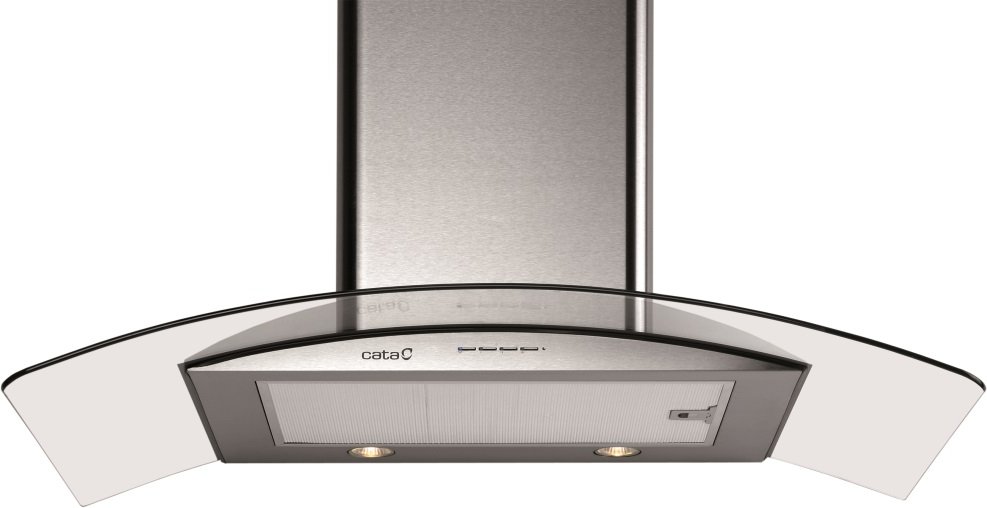 CATA CAMPANA GAMMA 90/CM INOX/CRISTAL