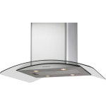 CATA CAMPANA ISLA GAMMA 90CM INOX/CRISTAL 580m/3