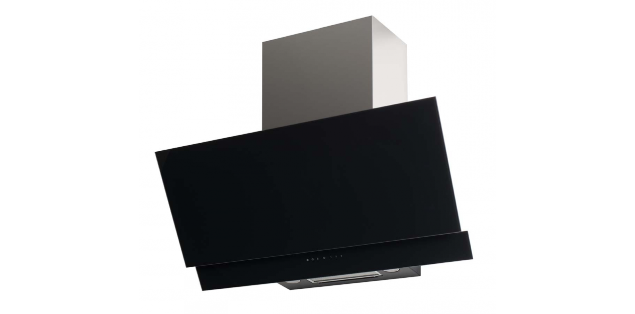 CATA CAMPANA POLAR 900GBK 90CM NEGRA INCLINADA
