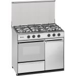 MEIRELES COCINA G2950VX HORNO+PORTABOMB 5Fgos INOX
