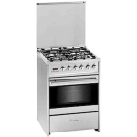 MEIRELES COCINA E 610X 4FUEGOS HOR.ELEC. INO 60 CM