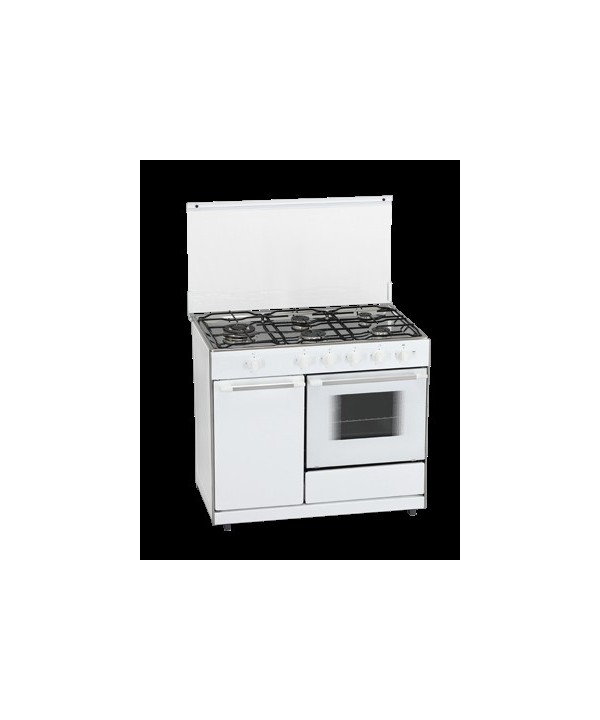 TENSAI COCINA V1900TC-XT INOX 5Fgos+Horno 88cm
