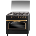 SVAN COCINA SVK9561FN rustica negra HORNO 90CM