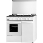 WONDER COCINA WDK9060B BLANCO 5F+PORT 90CM WOK