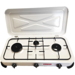 ROMO HORNILLO SOBREMESA RO-HG3FS-BS 3FUEGOS BLANCO