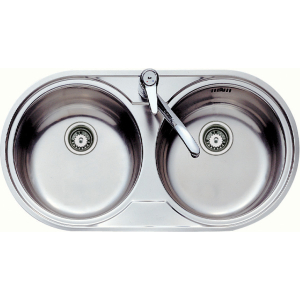 TEKA FREGADERO DR-80 2C 10110006 INOXSin Orificio