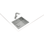 TEKA FREGADERO FLEX LINEA RS15 50.40 REF.115000012