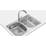 TEKA FREGADERO UNIVERSE 80TXP 2C INOX 115040007