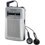 SONY RADIO PORTATIL SRFS26S AM/FM ALTAVOZ PLATA