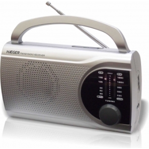 HAEGER RADIO PORTATIL PR-BIB.004A SURROUND AM/FM