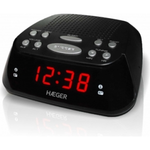 HAEGER RADIO DESPERTADOR SNOOZE RA-06B.005A