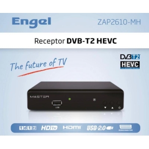 ENGEL MASTER TDT ZAP2610 MH-X HD DVB-T2 RECEIVER