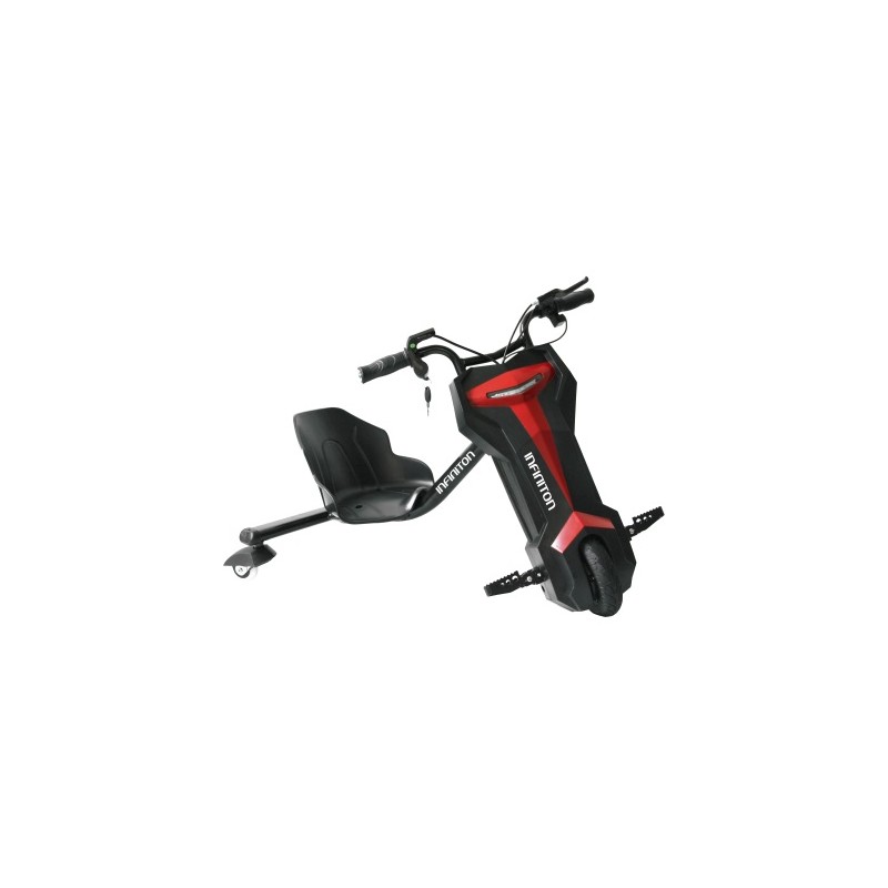INFINITON PATIN-TRICICLO CRAZY BIKE NEGRO/BLANCO
