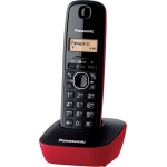 PANASONIC TELEFONO DEC KX-TG1611SPR BASICO ROJO