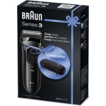 BRAUN AFEITADORA 3020 BLACK RECARGABLE 81607301