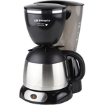 ORBEGOZO CAFETERA CG5011 GOTEO 10-12TAZAS PLATA