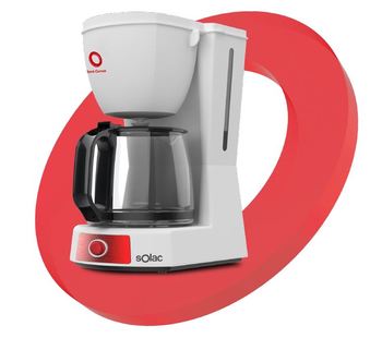 SOLAC CAFETERA GOTEO CF4034 12TZ BLANCA