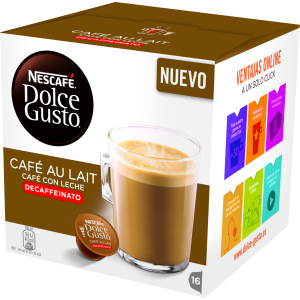PACK DOLCE GUSTO CAFE CON LECHE 16/U (2º DE 2).