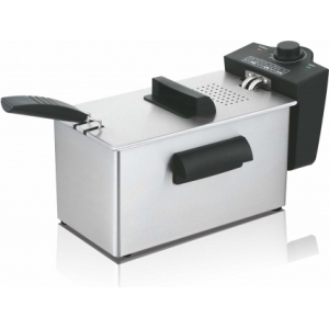HAEGER FREIDORA DF-3ES.017A 3L INOX (CUBA ESMALTA)