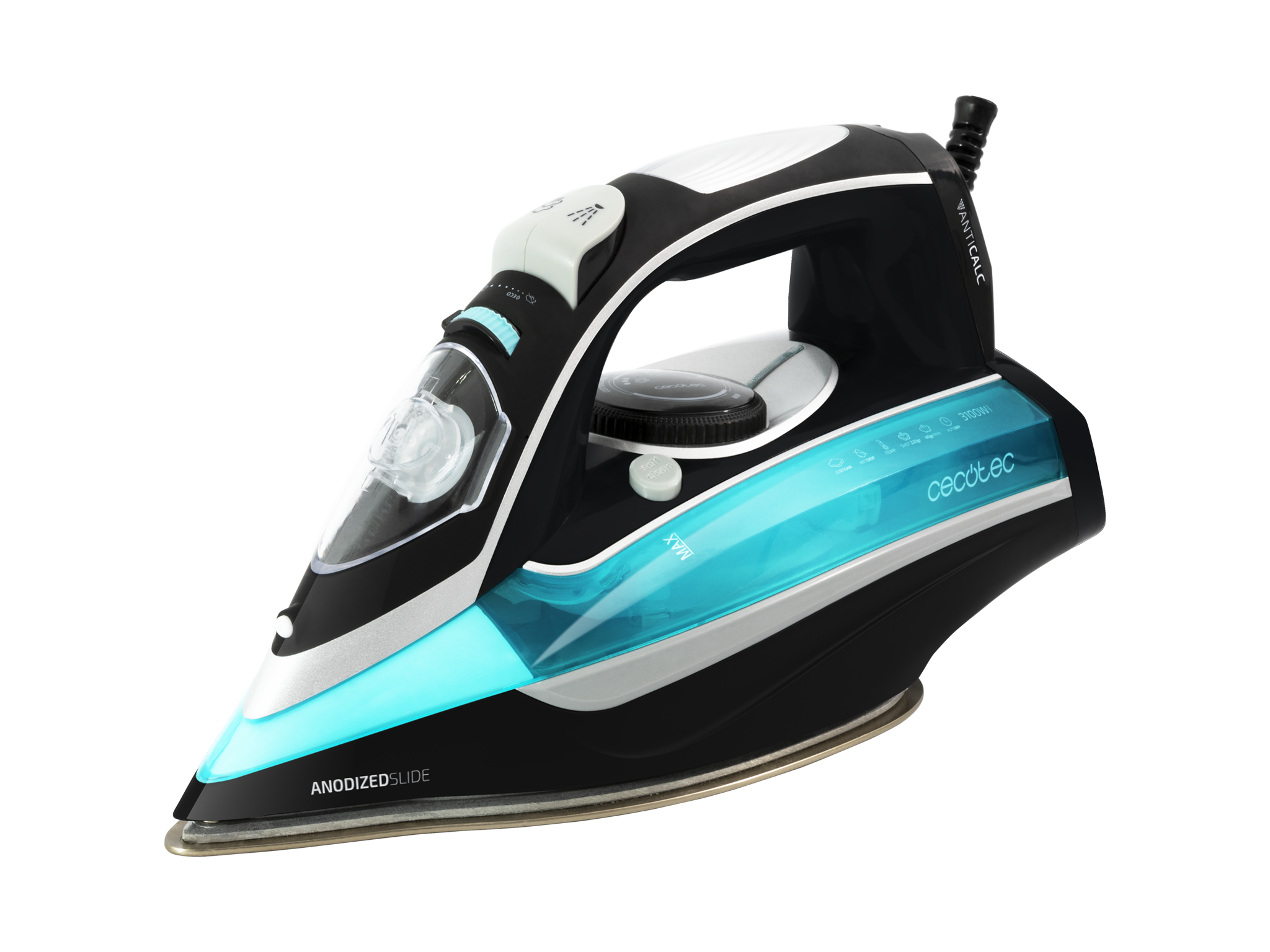 CECOTEC PLANCHA VAPOR 3D FORCE ANODIZED 550 05102