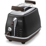 DELONGHI TOSTADOR CTOV2103BK 2/RANURAS ICONA NEGRO
