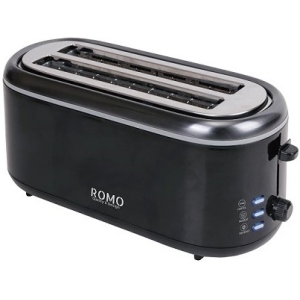 ROMO TOSTADOR RO-T1300N 1300W 2 RANURAS NEGRO